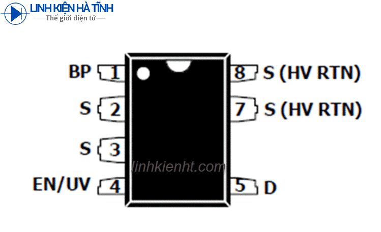 IC NGUỒN TNY266PN TNY266P TNY266 266 dip-7 CHÍNH HÃNG